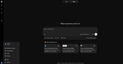 شاشة حساب ChatGPT Business المفعل للعميلة Lama وقائمة الـ Workspace